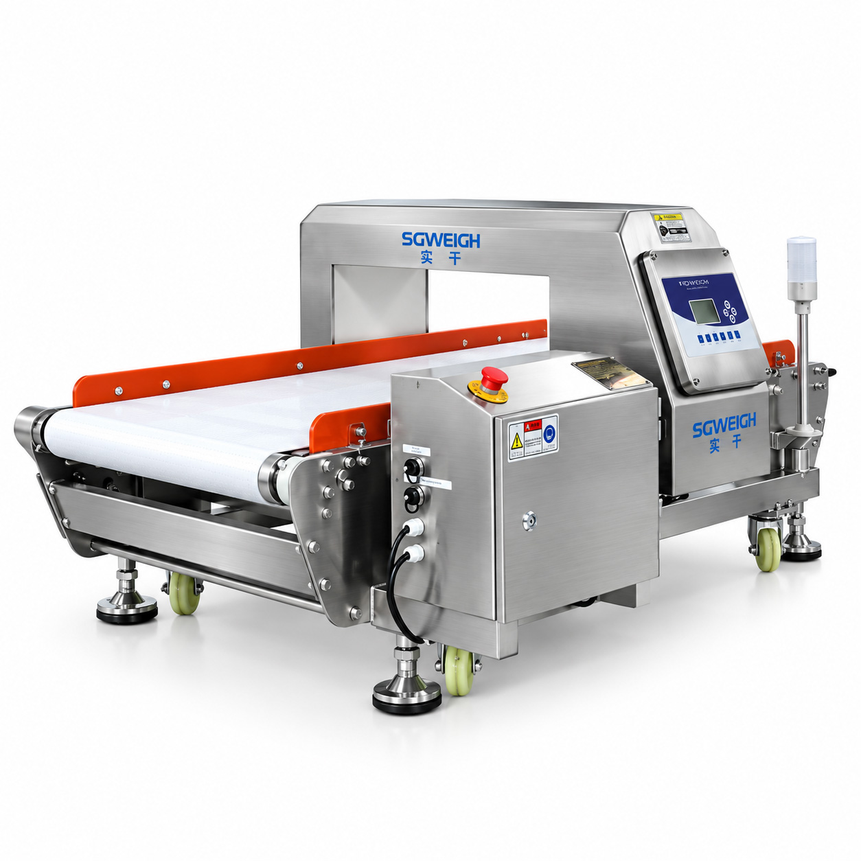 stainless steel conveyor metal detector stainless steel conveyor metal detector
